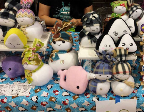 nicericeshop event booth toy snow babies