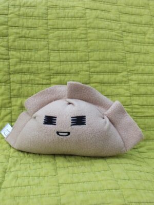Fried Dumpling Plush with Relaxed Face